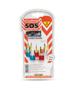 S-O-S- 10 MINI-FUSIBILI BILAMA