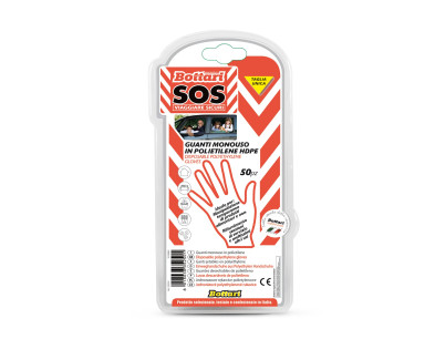 S-O-S- SET GUANTI 50 PZ UNIVER