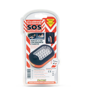 S-O-S-TORCIA A LED MULTIFUNZIO