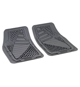 SET 2 PZ-TAPPETI ANT-GOMMA GRI