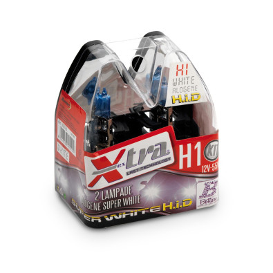 SET 2PZ LAMP-SUPER WHITE 12V H