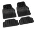 SET 4 PZ-TAPP-LAMIN-RIGHE NERO