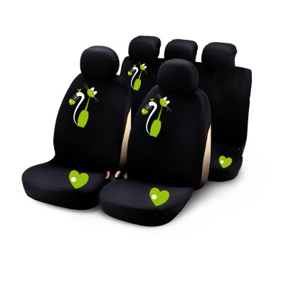 SET FODERA MY SWEET CAT GREEN