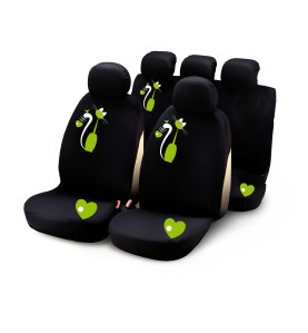 SET FODERA MY SWEET CAT GREEN