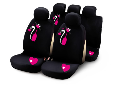 SET FODERA MY SWEET CAT PINK