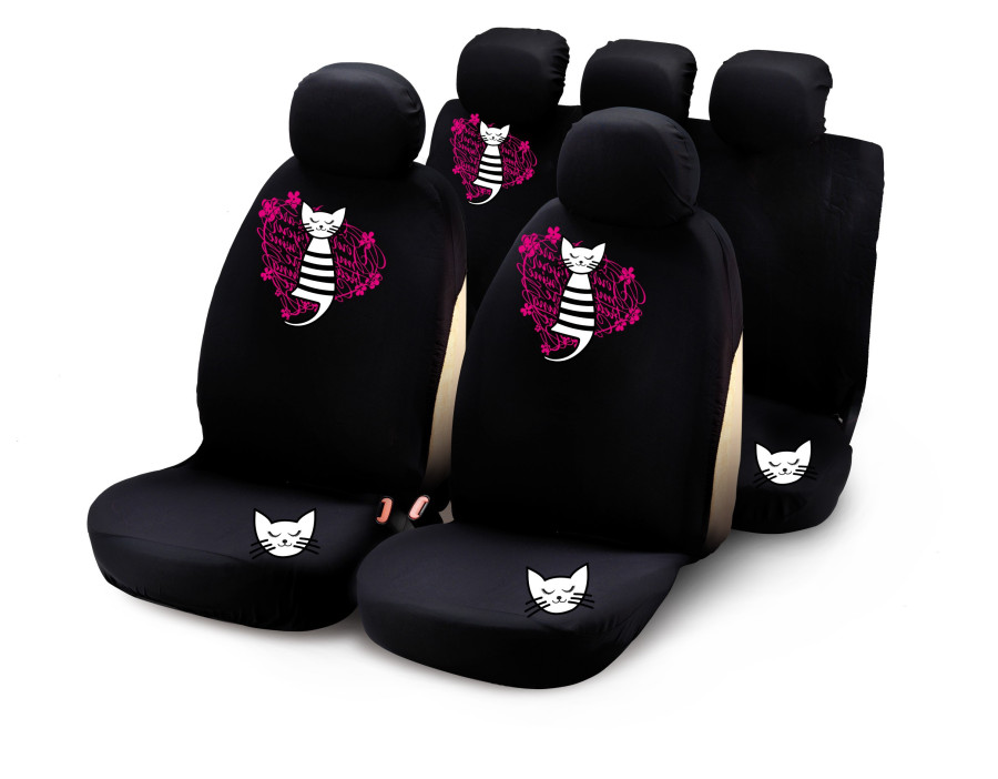 SET FODERA MY SWEET KITTY PINK