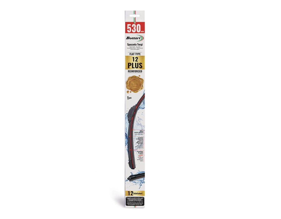 SPAZZOLE TERGI FLAT 12 PLUS 53