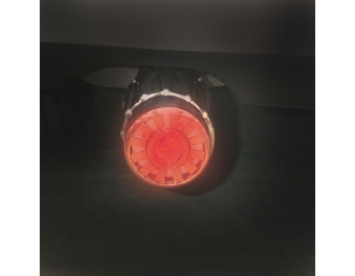 TERMINALE MARMITTA CON LED ROS