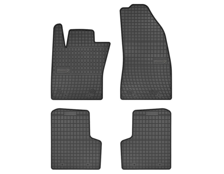 TGFI500X SET 4 PZ TAPPETI GOMM