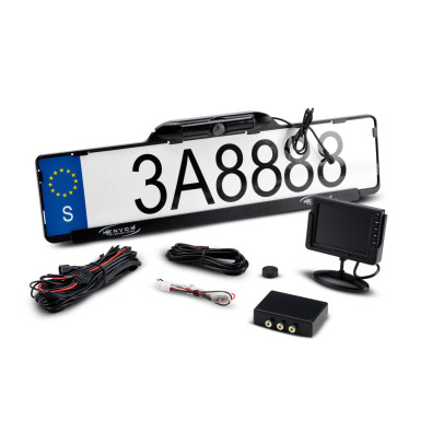 VIDEO E TARGA KIT  PORTATARGA