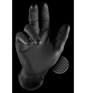 RKAWICE NITRYLOWE OCHRONNE GRIPPAZ 2445 CZARNE 240 MM 5