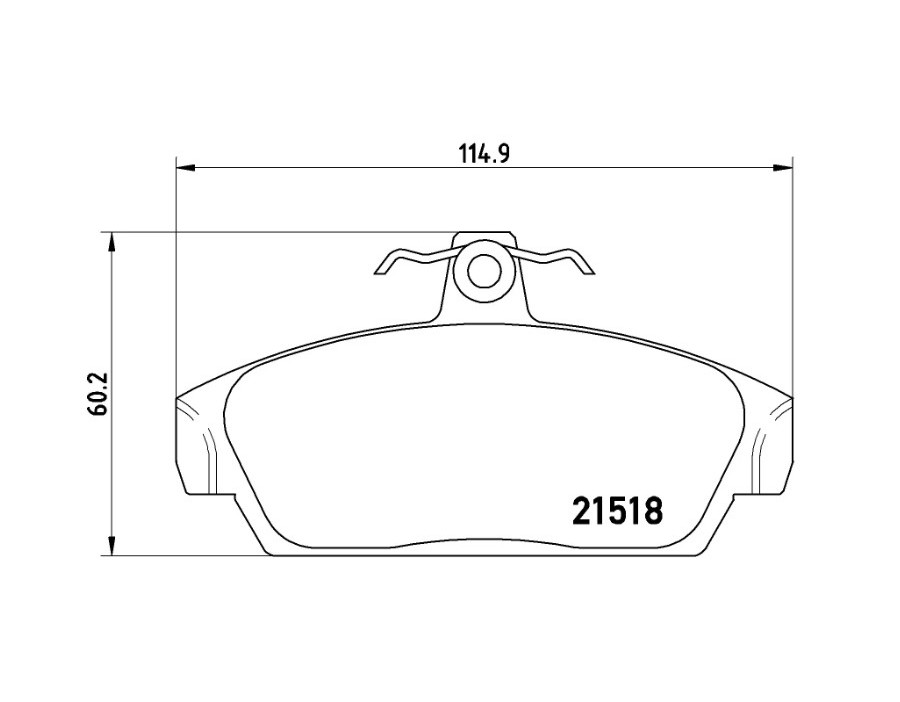 RSR-PASTIGLIE FRENO ANTERIORE ROVER