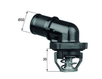 RSR-FLANGIA TERMOSTATO