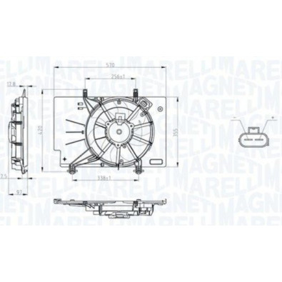 RSR-VENTOLA RADIATORE FORD