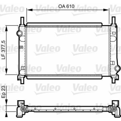 TH138 Radiatore Acqua Ford Cougar - Originale Valeo