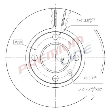 T24_COPPIA DISCHI FRENO DIAM 239 VENTILATO