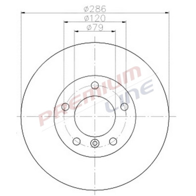 T24_COPPIA DISCHI FRENO DIAM 286 PIENO