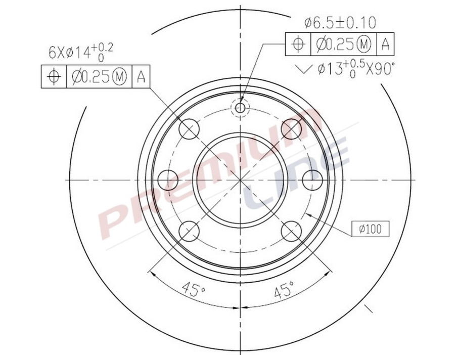 T24_COPPIA DISCHI FRENO DIAM 236 PIENO