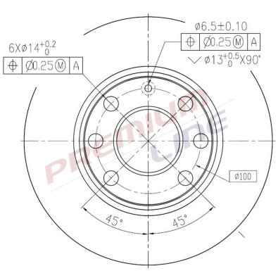 T24_COPPIA DISCHI FRENO DIAM 236 PIENO