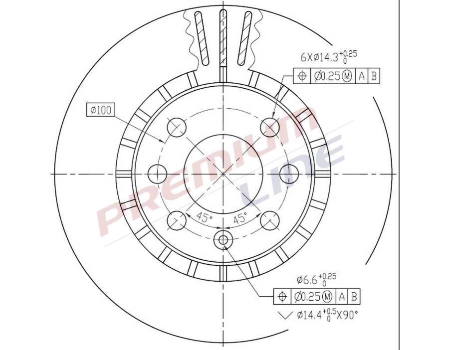 T24_COPPIA DISCHI FRENO DIAM 256 VENTILATO