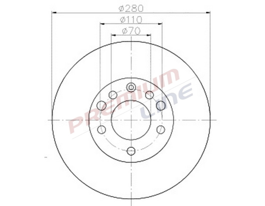 T24_COPPIA DISCHI FRENO DIAM 280 VENTILATO