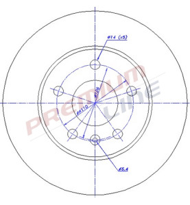 T24_COPPIA DISCHI FRENO DIAM 263 PIENO