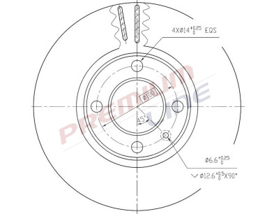 T24_COPPIA DISCHI FRENO DIAM 256 VENTILATO