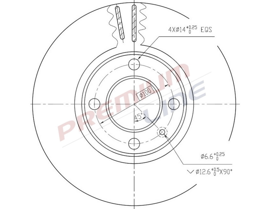 T24_COPPIA DISCHI FRENO DIAM 256 VENTILATO