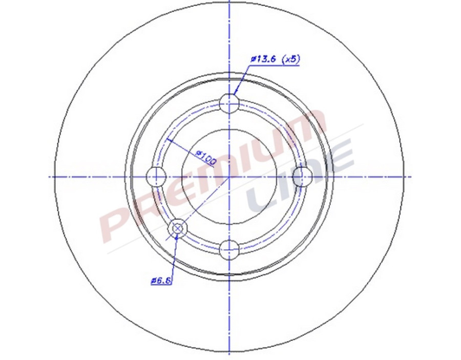 T24_COPPIA DISCHI FRENO DIAM 238/5 PIENO