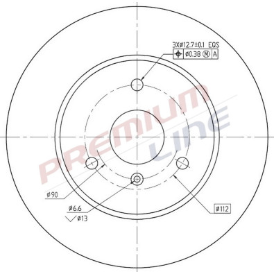 T24_COPPIA DISCHI FRENO DIAM 280 PIENO