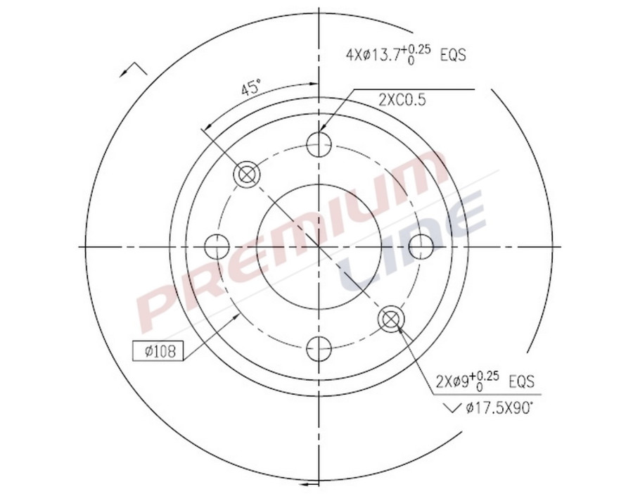 T24_COPPIA DISCHI FRENO DIAM  247 PIENO