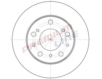 T24_COPPIA DISCHI FRENO DIAM 255 PIENO