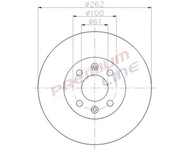 T24_COPPIA DISCHI FRENO DIAM 262 VENTILATO