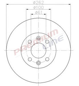 T24_COPPIA DISCHI FRENO DIAM 262 VENTILATO