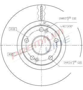 T24_COPPIA DISCHI FRENO DIAM 280 VENTILATO