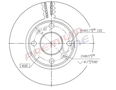 T24_COPPIA DISCHI FRENO DIAM 238 VENTILATO