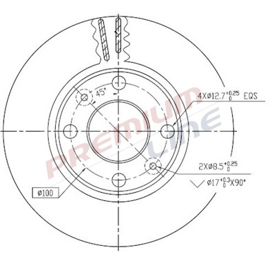 T24_COPPIA DISCHI FRENO DIAM 238 VENTILATO