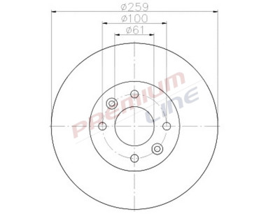 T24_COPPIA DISCHI FRENO DIAM 259 VENTILATO