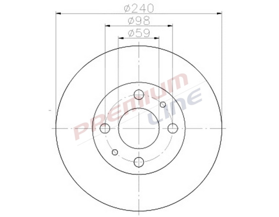 T24_COPPIA DISCHI FRENO DIAM 240 PIENO