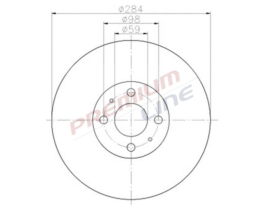 T24_COPPIA DISCHI FRENO DIAM 284 VENTILATO