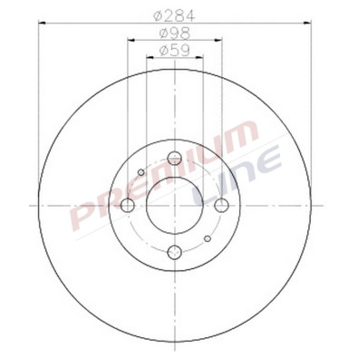 T24_COPPIA DISCHI FRENO DIAM 284 VENTILATO
