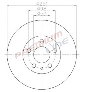 T24_COPPIA DISCHI FRENO DIAM 251 PIENO
