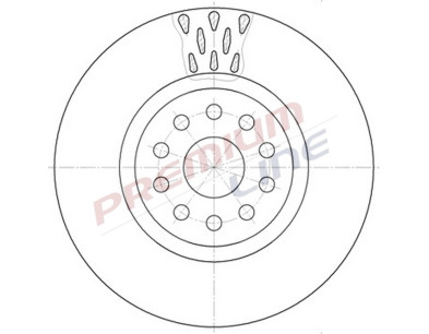 T24_COPPIA DISCHI FRENO DIAM 309/5 VENTILATO