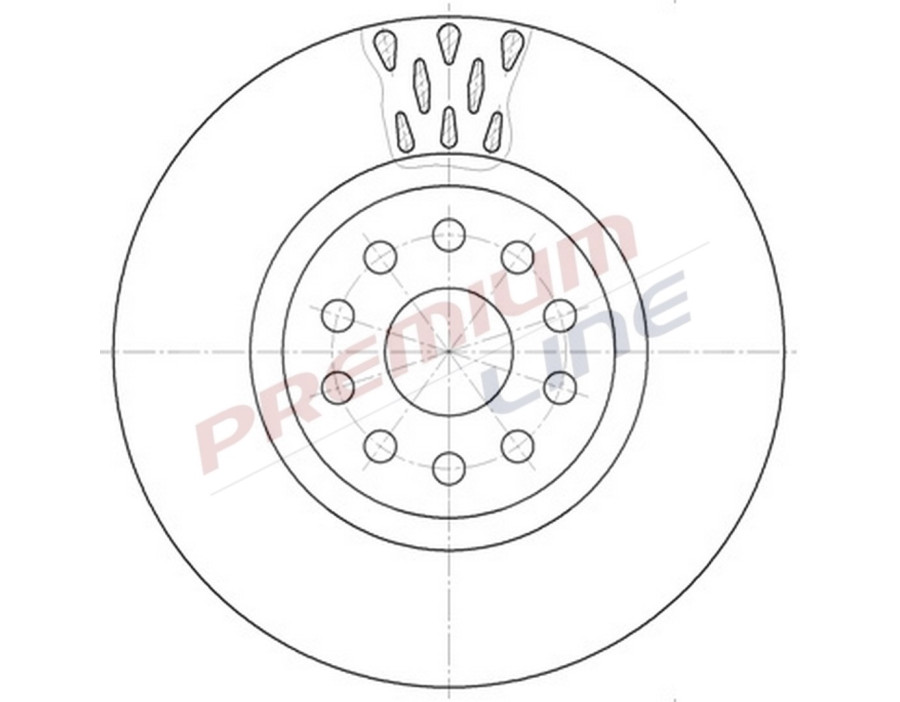 T24_COPPIA DISCHI FRENO DIAM 309/5 VENTILATO
