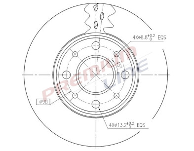 T24_COPPIA DISCHI FRENO DIAM 240 VENTILATO