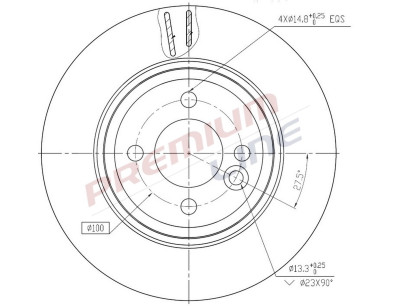 T24_COPPIA DISCHI FRENO DIAM 276 VENTILATO