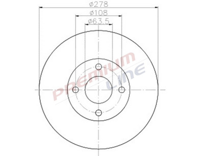 T24_COPPIA DISCHI FRENO DIAM 278 VENTILATO