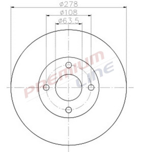 T24_COPPIA DISCHI FRENO DIAM 278 VENTILATO