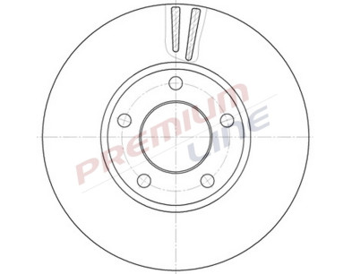 T24_COPPIA DISCHI FRENO DIAM 282/5 VENTILATO