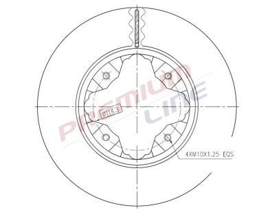 T24_COPPIA DISCHI FRENO DIAM 260 VENTILATO